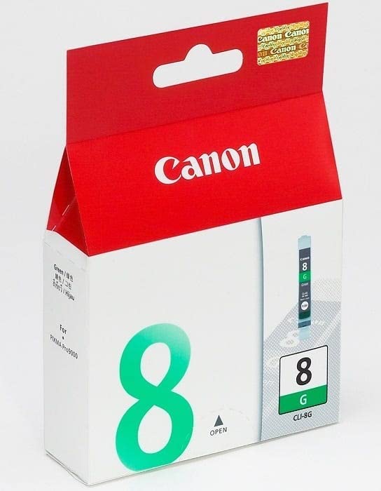 Original Canon CLI-8 Standard Yield Green Ink Tank