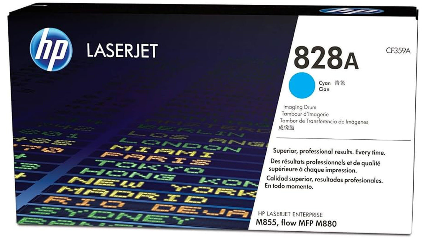 Original HP 828A Standard-Yield Cyan Toner Cartridge, CF359A