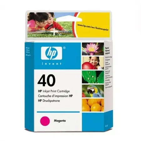 Original HP 40 Magenta (51640M) Ink Cartridge-0