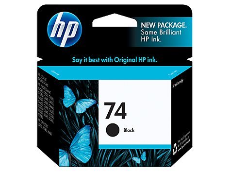 HP 74 (CB335WN) Black Ink Cartridge-0