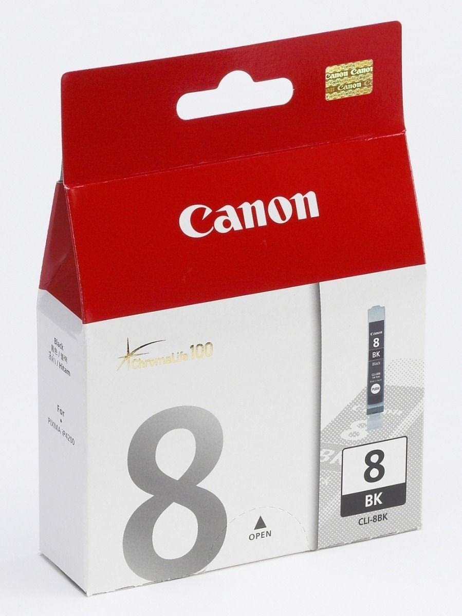 Original Canon CLI-8 (0620B002) Standard Yield Black Ink Tank