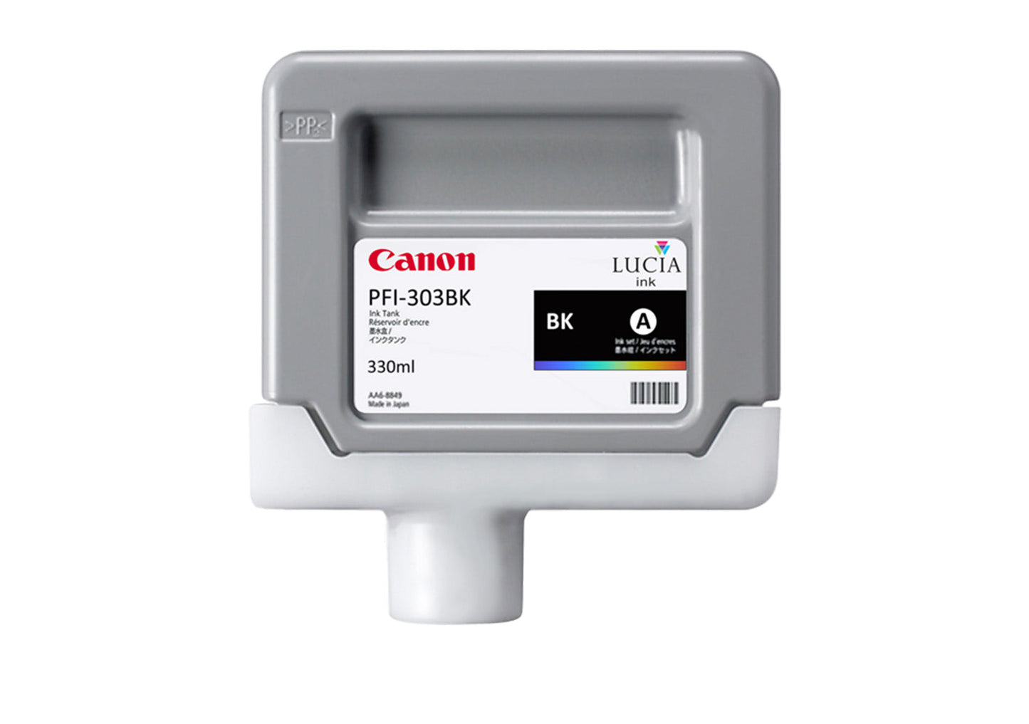 Canon PFI-303 330ML Black Ink Cartridge, 2958B001AA-0
