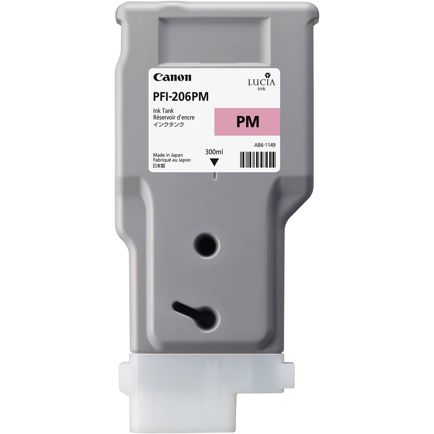 Original Canon PFI-206 300mL Photo Magenta Ink Cartridge-0