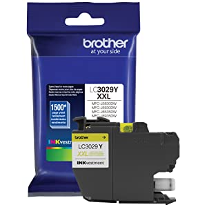 Original Brother LC3029 XXL High-Yield Yellow Ink Cartridge