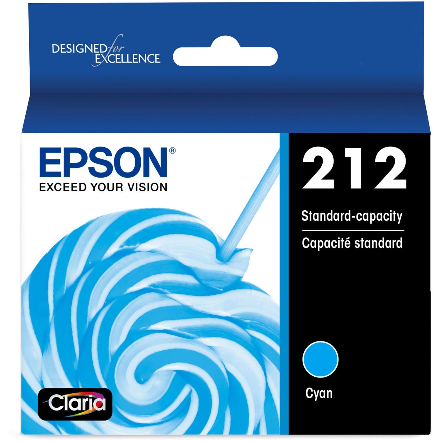 Epson 212 Standard Capacity Ink Cartridge Cyan-0