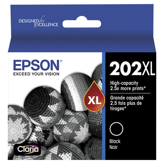 Epson 202XL High Capacity Black Ink Cartridge-0