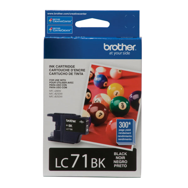 Original Brother LC71 Black Ink Cartridge-0