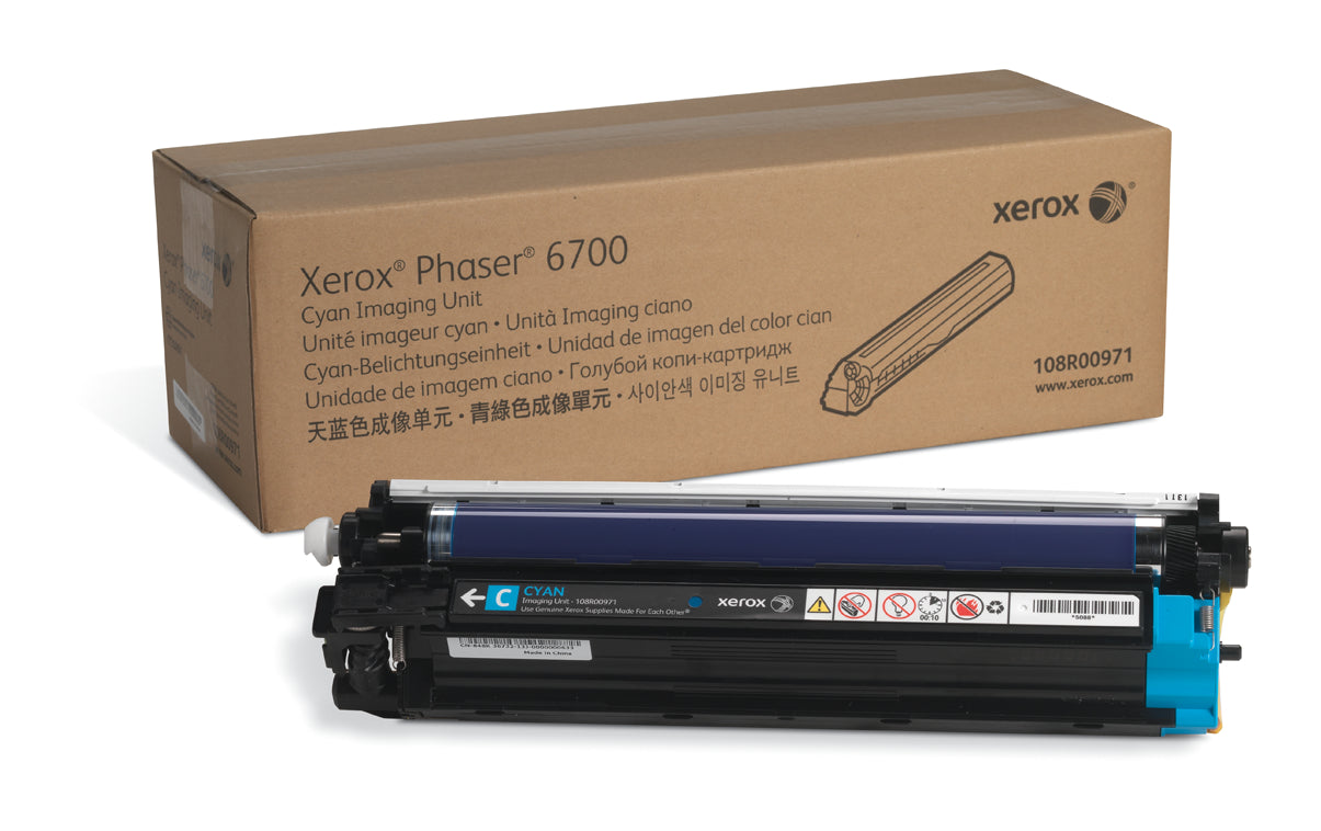 Xerox Cyan Phaser 6700 Imaging Unit Cartridge, 108R00971-0