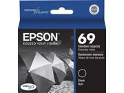 Original Epson 69 (T0691) Black Ink Cartridge-0