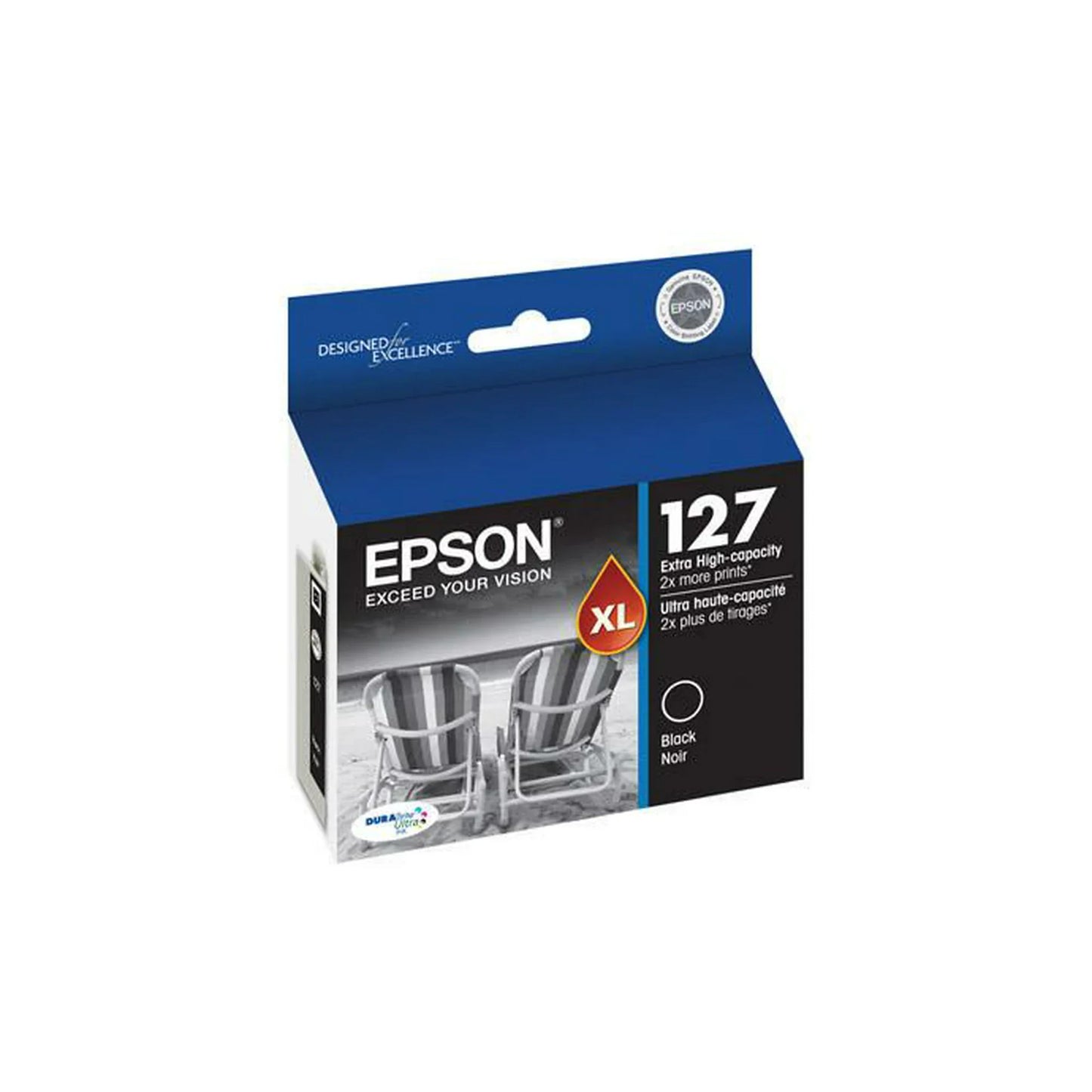 Epson 127 Black Ink Cartridge, T127120-0