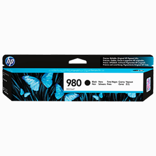 HP 980 D8J10A Black Ink Cartridge-0