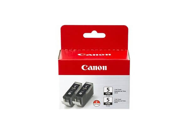 Canon PGI-5BK 2 Black Ink Cartridge (PGI5BK) - 0628B009-0