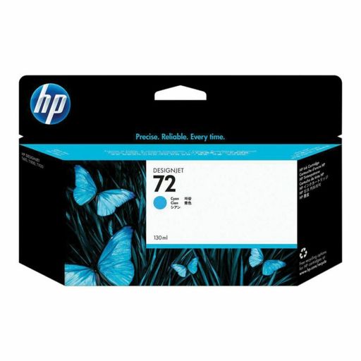 HP 72 130-ml (C9371A) Cyan DesignJet Ink Cartridge-0