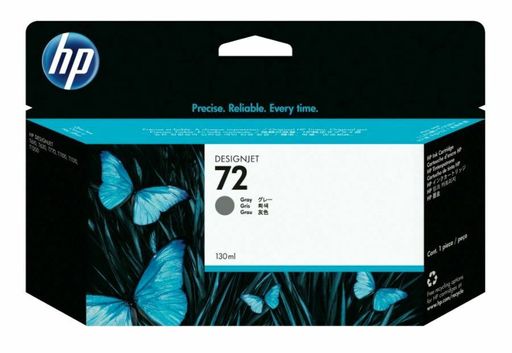 HP 72 130-ml (C9374A) Gray DesignJet Ink Cartridge-0