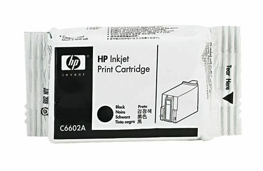 HP C6602A Black Ink Cartridge-0