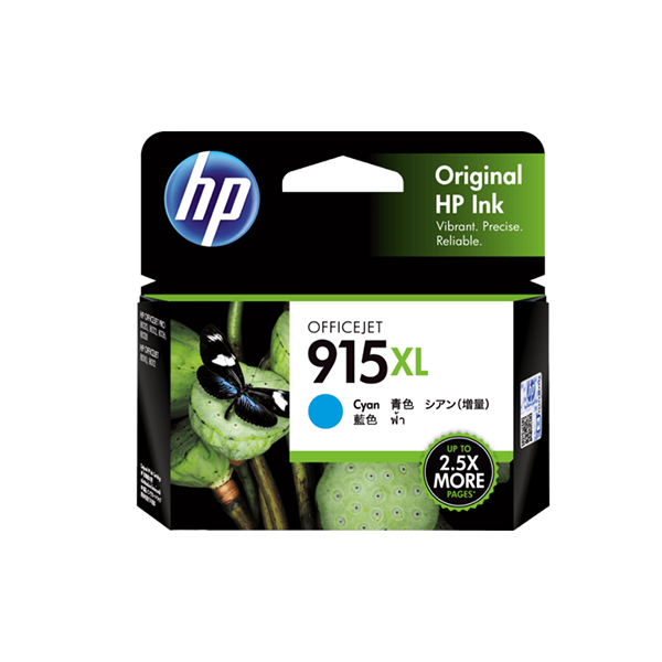 Original HP 915XL Cyan (3YM19AA) Ink Cartridge-0