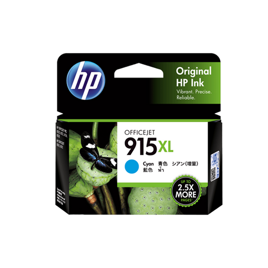 Original HP 915XL Cyan (3YM19AA) Ink Cartridge-0