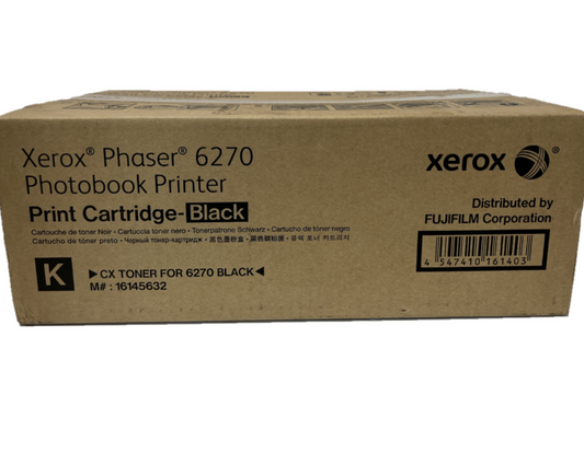 Xerox Phaser 6270 Photobook Printer Black Print Cartridge, 16145632-0