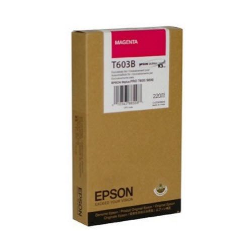 Genuine OEM Epson T603B00 220ml Magenta Ink Cartridge-0