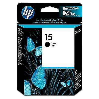 HP 15 (C6615DN) Black Ink Cartridge-0