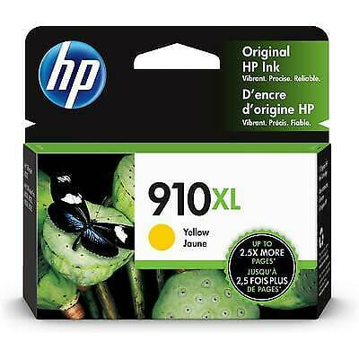 Original HP 910XL (3YL64AN) Yellow High Yield Ink Cartridge-0