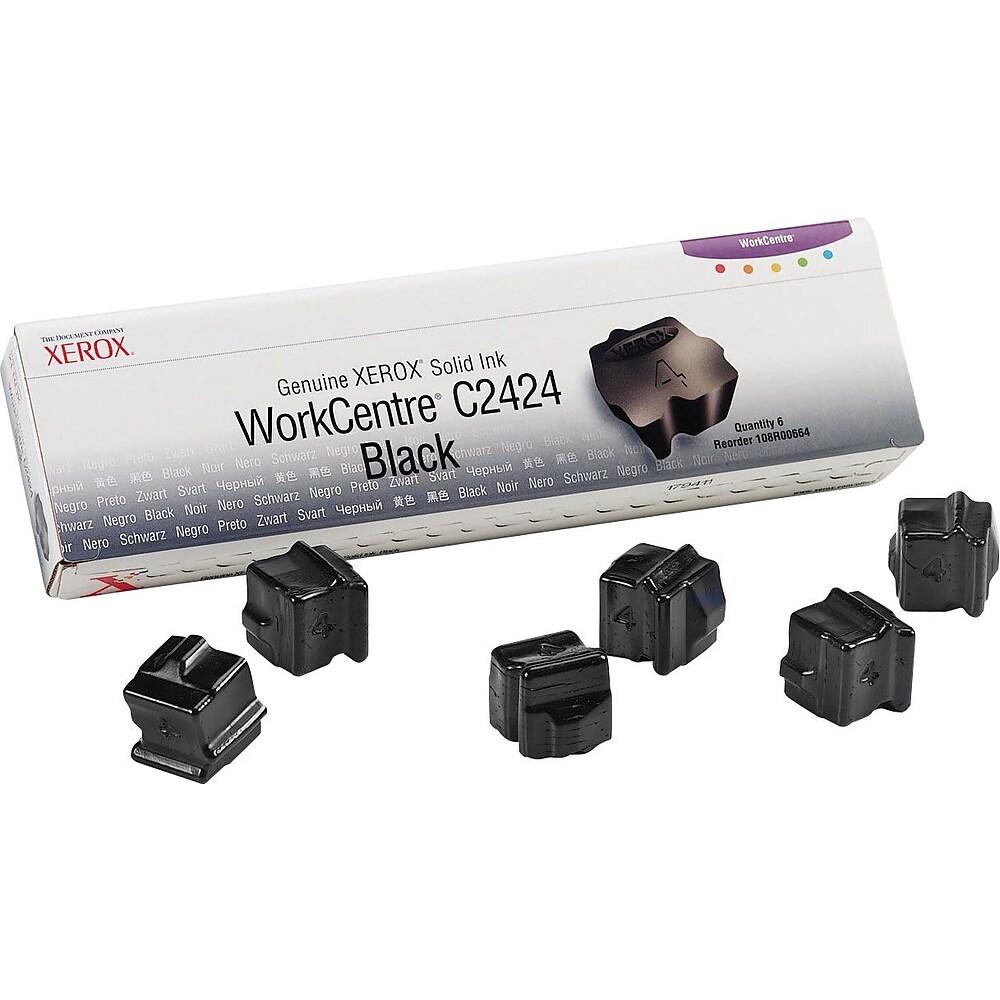 Xerox WorkCentre C2424 108R00664 Black Solid Ink/Inkjet (3/Box)-0