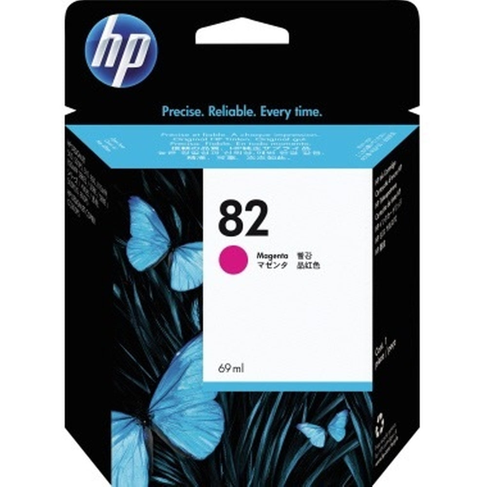 HP 82 69-ml (C4912A) Magenta Ink Cartridge-0