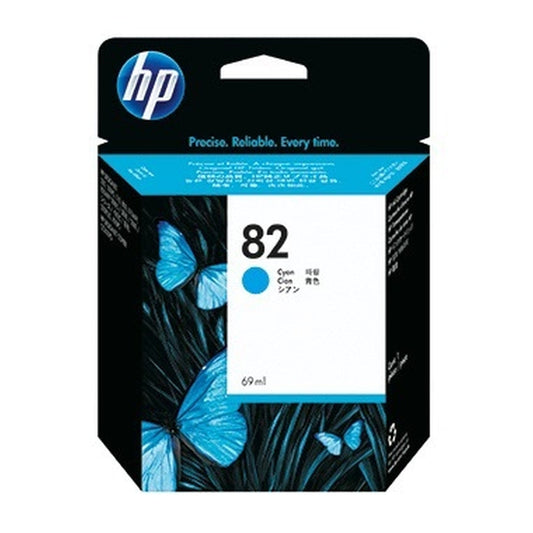 HP 82 69-ml (C4911A) Cyan Ink Cartridge-0