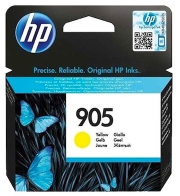 Original HP 905 (T6l97AA) Standard Yield Yellow Ink Cartridge-0