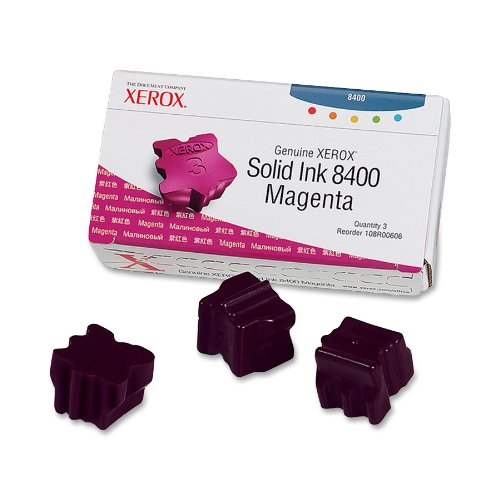 Genuine Xerox Solid Ink 8400 Magenta (3 sticks) (108R00606)-0