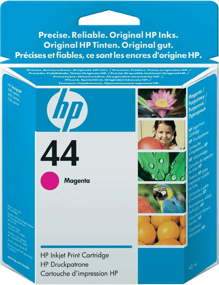 Original HP 44 (51644M) Magenta Ink Cartridge-0