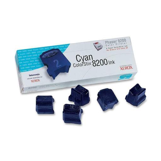 Xerox Phaser 8200 Cyan (016-2045-00) ColorStix Ink, 5/Box,-0