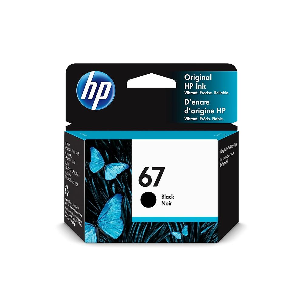 HP 67 (3YM56AN) Black Ink Cartridge-0