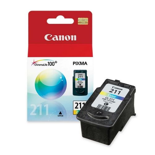 Original Canon  CL-211 Color Ink Cartridge-0