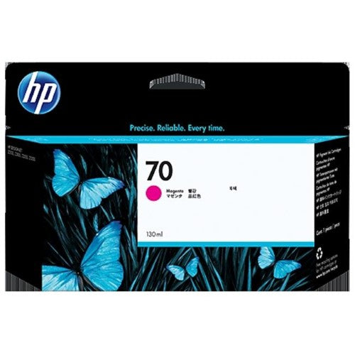 Original HP 70 130-ml (C9453A) Magenta Ink Cartridge-0