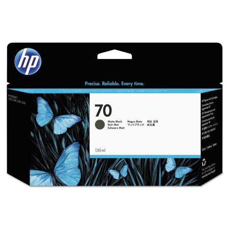 HP 70 130-ml (C9448A) Matte Black Ink Cartridge-0