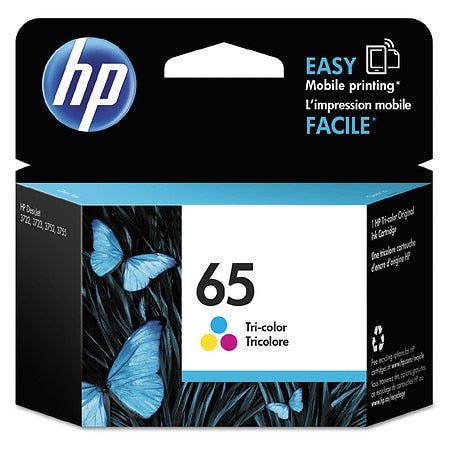 Original HP 65 (N9K01AN) Color Ink Cartridge-0