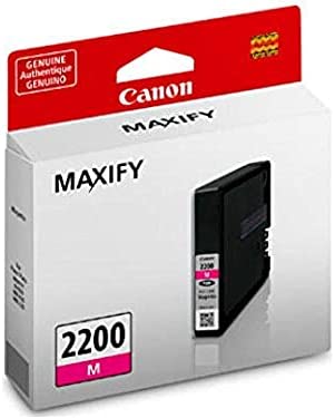 Original Canon PGI-2200 Magenta Ink Cartridge (9305B001)-0