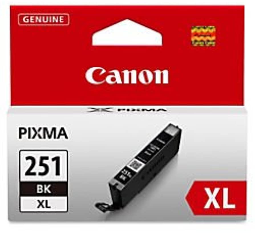 Original Canon CLI-251XL Black Ink Cartridge-0