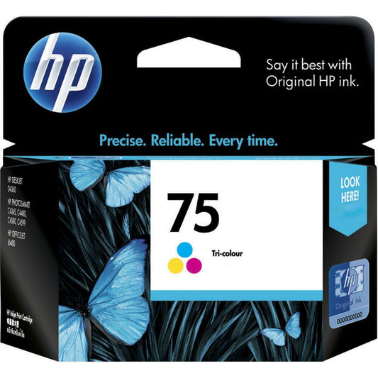 HP 75 (CB337WN) Color Ink Cartridge-0