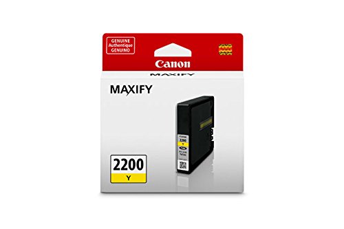 Original Canon PGI-2200 Yellow Ink Cartridge (9306B001)-0