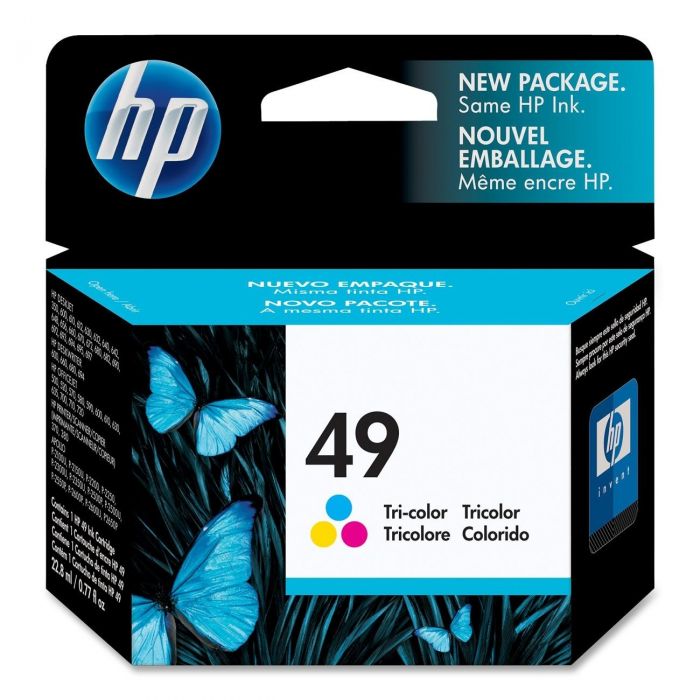 HP 49 (51649A) Color Ink Cartridge-0