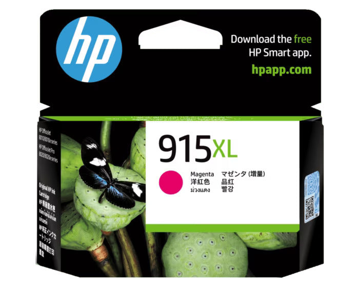 Original HP 915XL Magenta (3YM20AA) Ink Cartridge-0