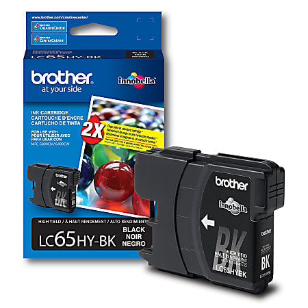 Original Brother LC65 Black Ink Cartridge-0