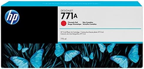 HP 771A 775-ml (B6Y16A) Chromatic Red Standard Yield Ink Cartridge-0