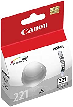 Original Canon CLI-221 Grey Ink Cartridge-0