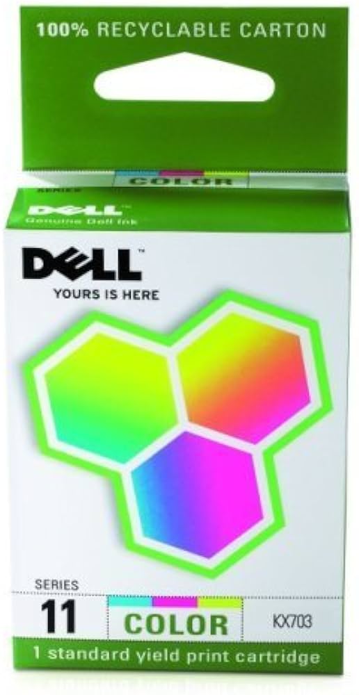 Original Dell Series 11 Color Ink Cartridge-0