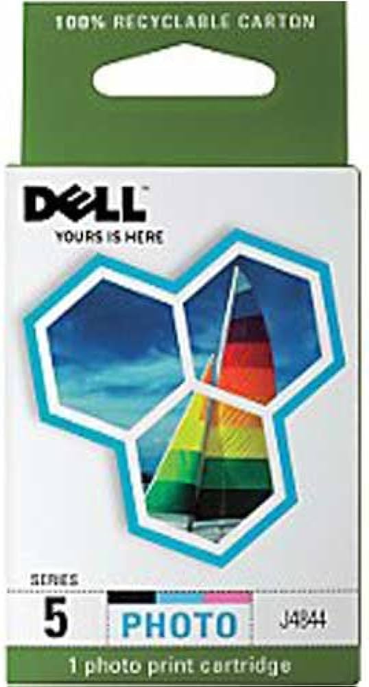 Original Dell Series 5 M4646 Color Ink Cartridge-0