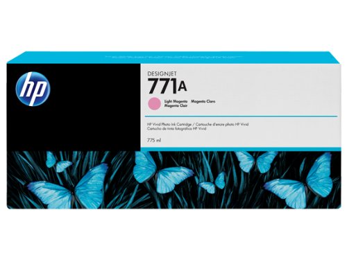 HP 771A 775-ml (B6Y19A) Light Magenta Standard Yield Ink Cartridge-0