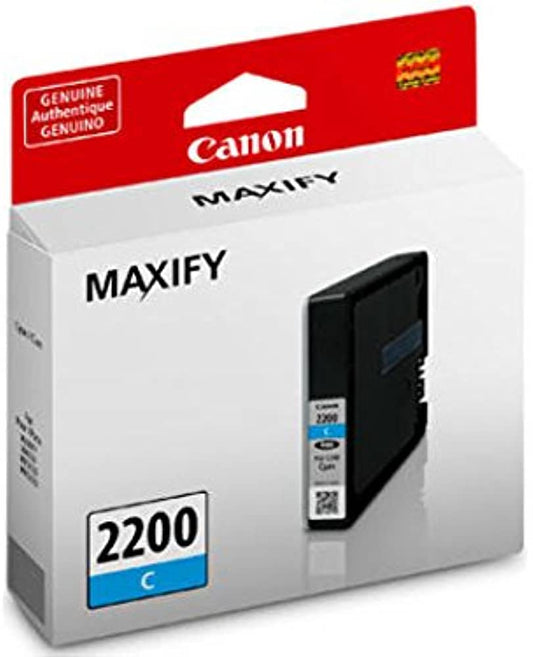 Original Canon PGI-2200 Cyan Ink Cartridge (9304B001)-0